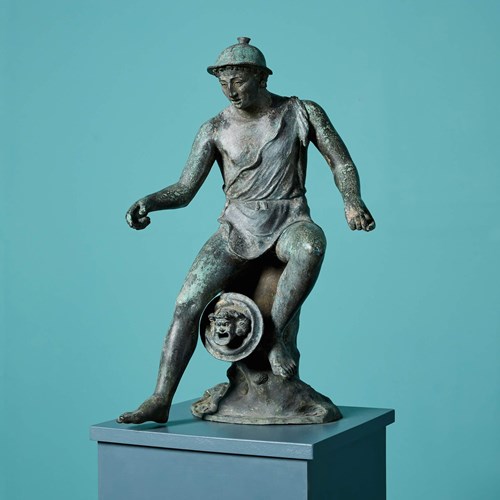 Bronze Sculpture Of The Neapolitan Fisherman After The Antique