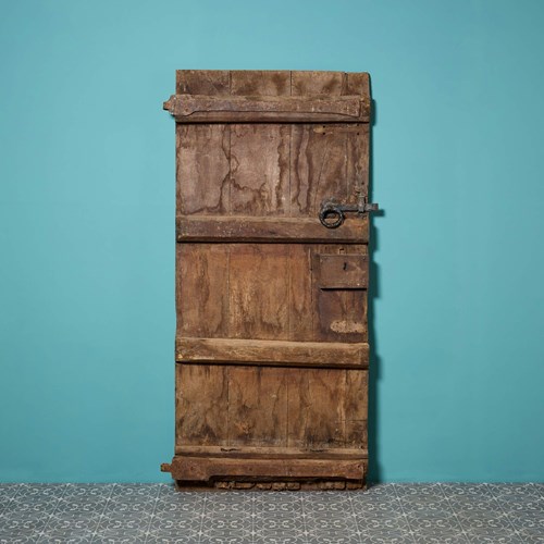 18Th Century Old English Oak Plank Door