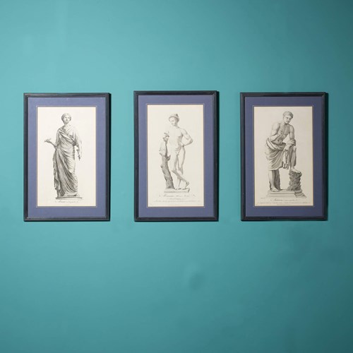 Set Of Grand Tour Frame Paintings After Richard Dalton