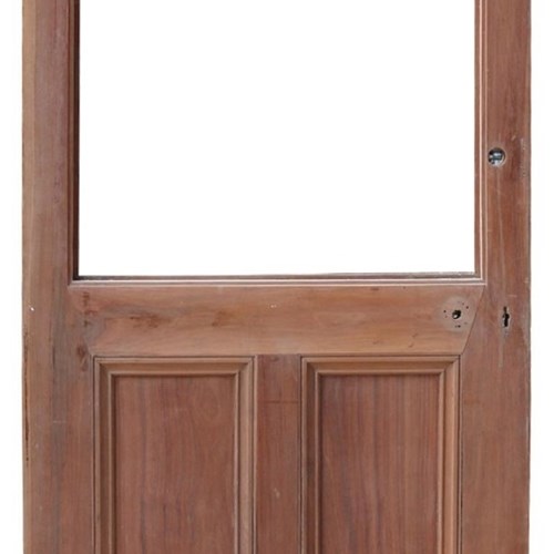 A Reclaimed Early 20Th Century Walnut Door