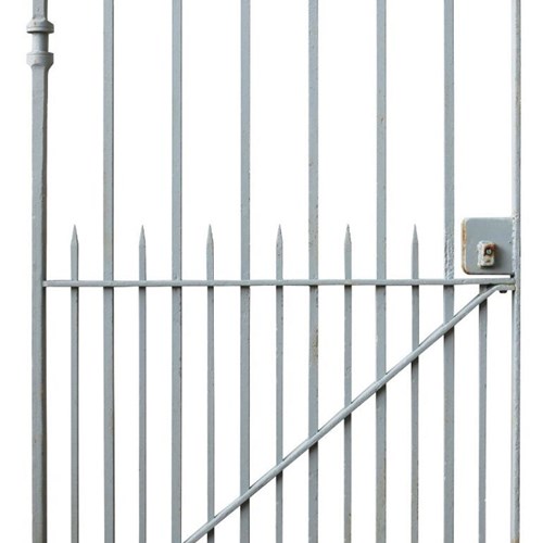 A Victorian Wrought Iron Pedestrian Gate