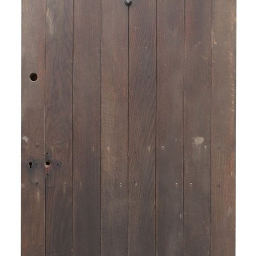 A Reclaimed Edwardian Oak Exterior Door