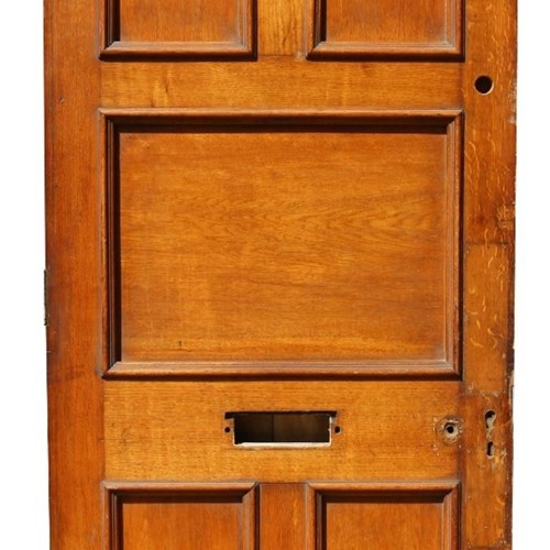 A Reclaimed Oak Exterior Or Front Door