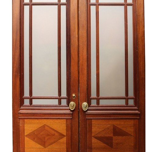 A Pair Of 1930S English Glazed Doors