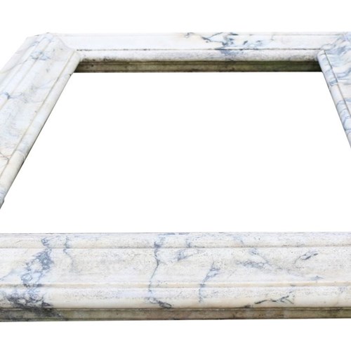 Antique Pavonazzo Marble Pool Surround