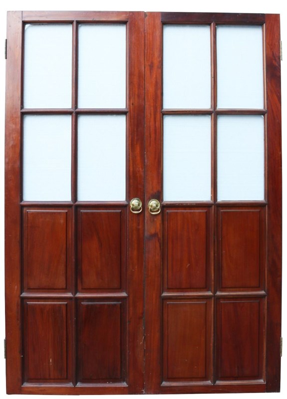 Antique Mahogany Half Glazed Double Doors-uk-heritage-0-h1611-main-638120739010384540.jpeg