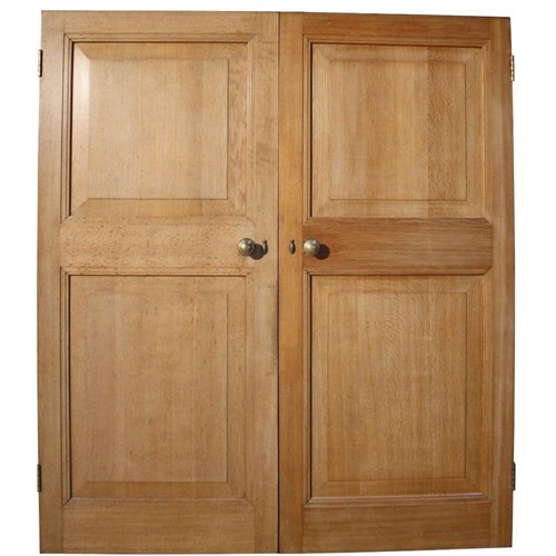 A Set Of Reclaimed Oak Double Doors