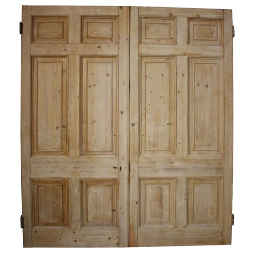 A Set Of Reclaimed Regency Period Double Doors