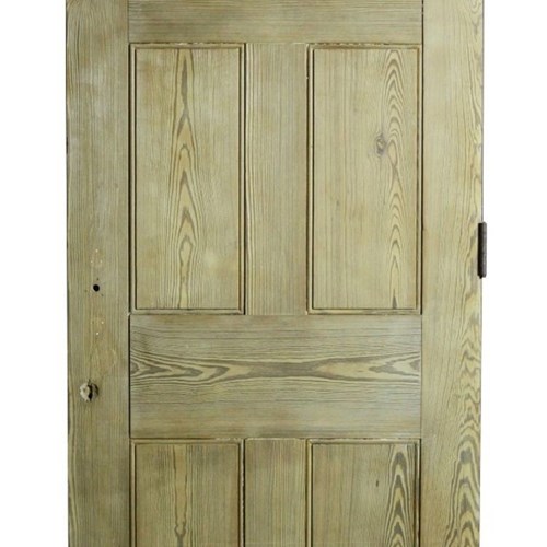 A Reclaimed Six Panel Interior Or Exterior Pine Door (12 Available)