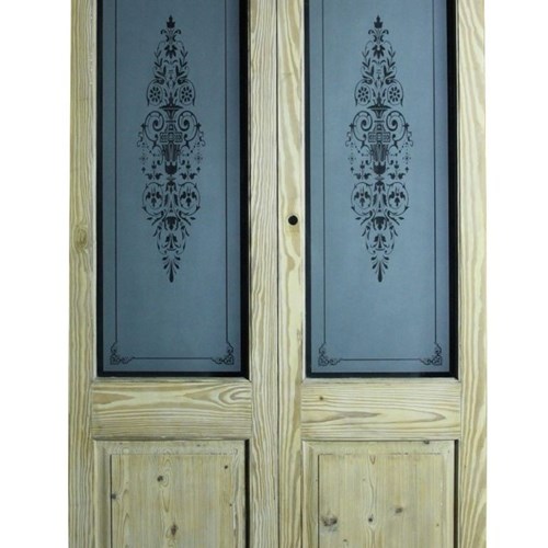 A Set Of Reclaimed Glazed Double Doors