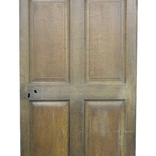 A Reclaimed Early 19Th Century Oak Front Door