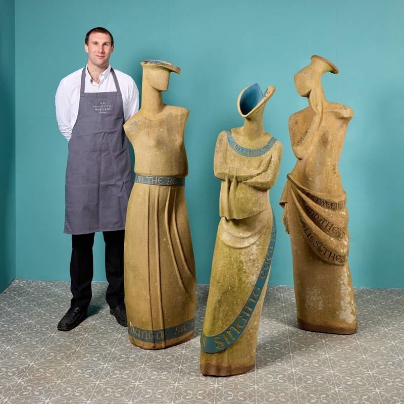 ‘The Gossips’ Set Of 3 Life-Size Figurative Statues-uk-heritage-1-422-3-main-638246837439933078.jpeg