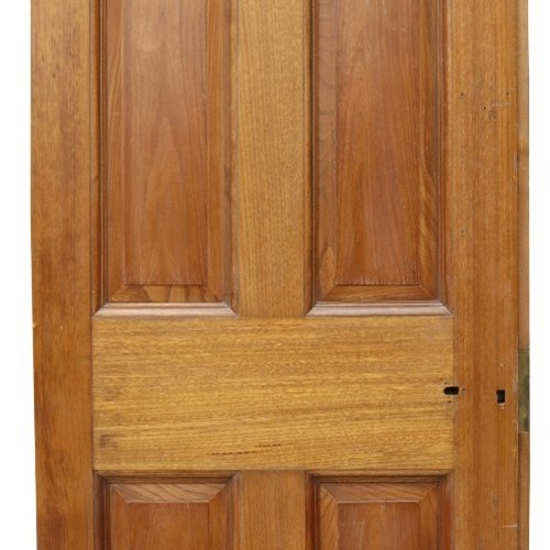 A Reclaimed Hardwood Front Door