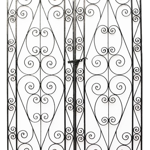 Reclaimed Wrought Iron Garden Gates