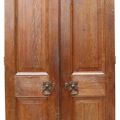 Reclaimed Victorian Style Oak Exterior Doors