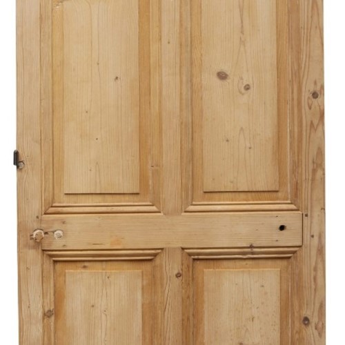 A Reclaimed Victorian Style Pine Interior Door