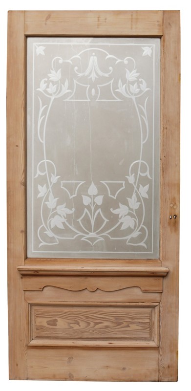 A Reclaimed Stripped Pine and Etched Glass Door-uk-heritage-1-h9130-main-637594633339765584.jpeg