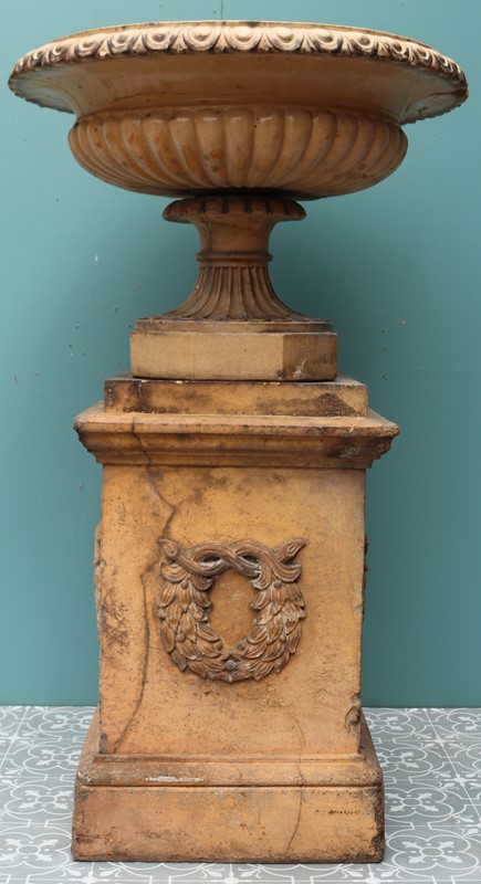 An Antique Glazed Terracotta Tazza Urn on Pedestal-uk-heritage-2-main-637691967366965046.jpg