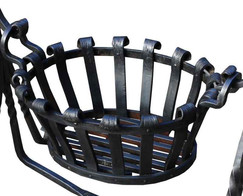 A Reclaimed Wrought Iron Oval Fire Basket-uk-heritage-20198-122--main-637723221442804416.jpeg