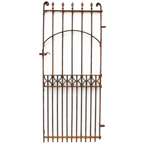Tall Wrought Iron Side Gate