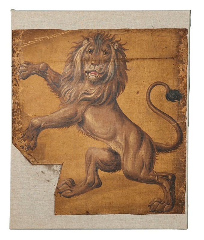 19th Century Oil Painting of a Heraldic Lion-uk-heritage-4-225-canvas-print-of-lion-cut-main-637975619129775481.jpeg