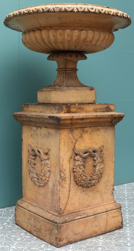 An Antique Glazed Terracotta Tazza Urn on Pedestal-uk-heritage-5-main-637691967741342353.jpg