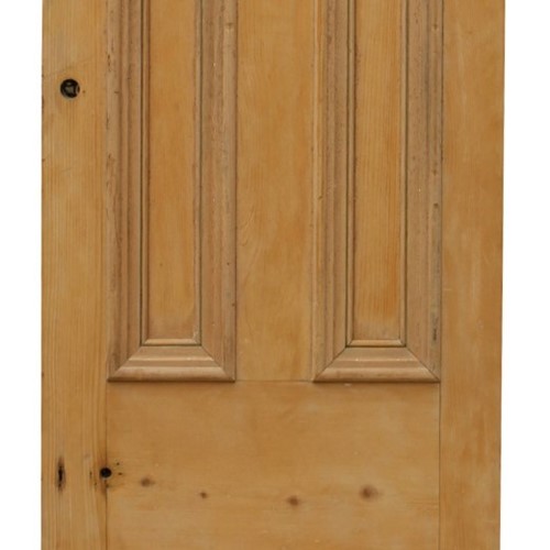 A Salvaged Pine Front Door