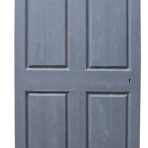 A Large Antique Four Panel Exterior Door