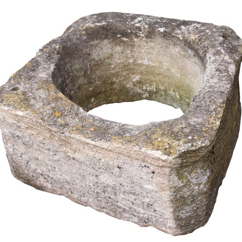 Antique English Cotswold Limestone Well Head