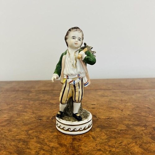 Antique Porcelain Continental Figure
