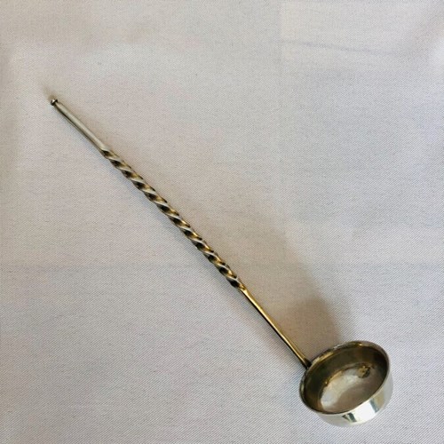 Antique George III White Metal Punch Ladle