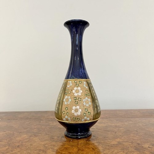 Elegant Antique Victorian Doulton Vase