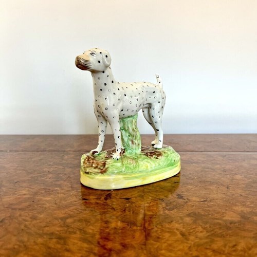 Antique Victorian Staffordshire Dalmatian