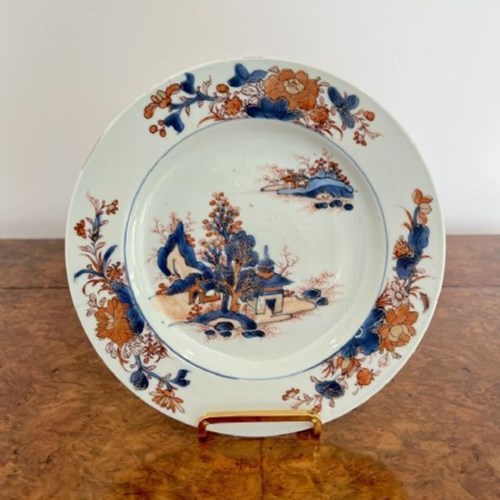 Quality 18Th Century Chinese Plate 