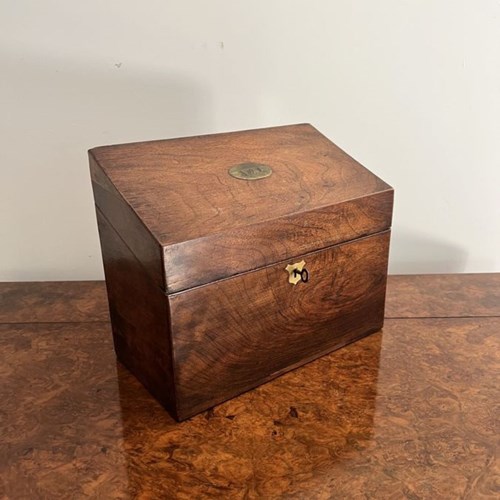 Antique Victorian Quality Rosewood Stationary Box