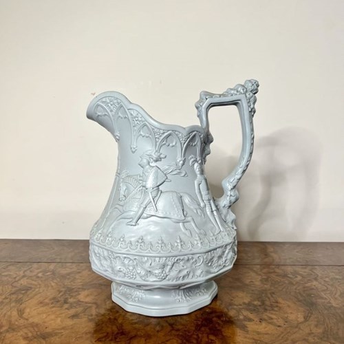 Large Antique Victorian Ridgway & Sons Quality Jug
