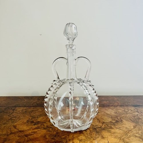 Fantastic Quality Georgian Dutch Decanter 