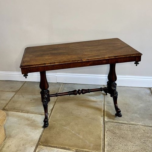 Antique Victorian Quality Rosewood Centre Table 