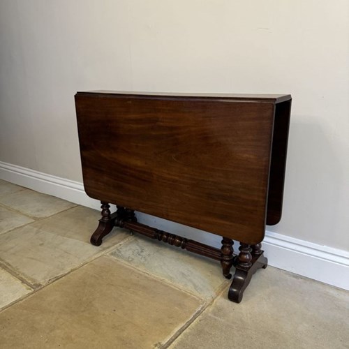 Antique Victorian Quality Mahogany Sutherland Table