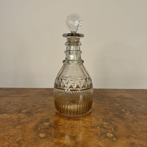 Stunning Quality Antique Victorian Decanter 