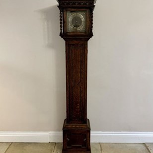 Fine Quality Antique Oak 8 Day Chim...