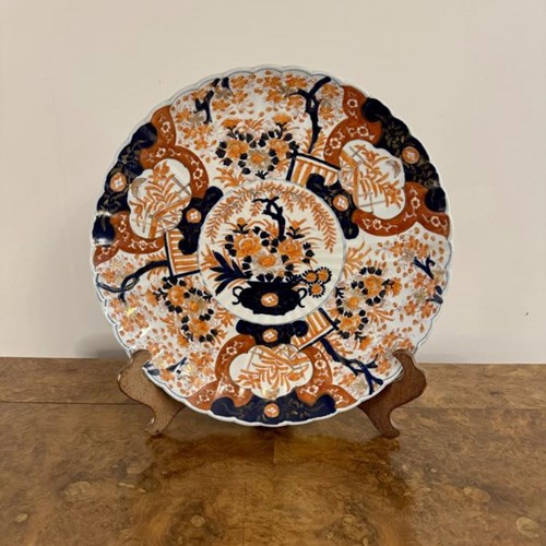 Fantastic Quality Antique Japanese Imari Large Plate