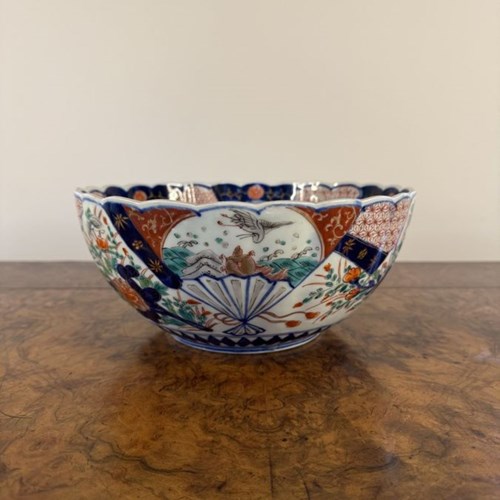 Outstanding Quality Antique Japanese Imari Bowl