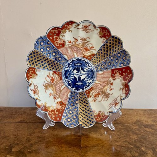 Outstanding Quality Antique Japanese Imari Plate 