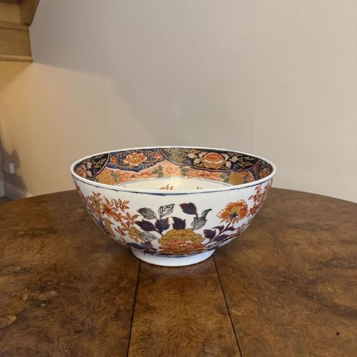 Large Antique 19Th Century Quality Chinese Porcelain Bowl