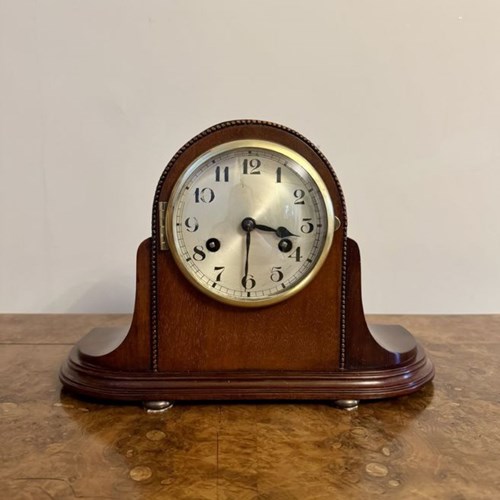 Wonderful Quality Antique Victorian Mahogany Mantle Clock 