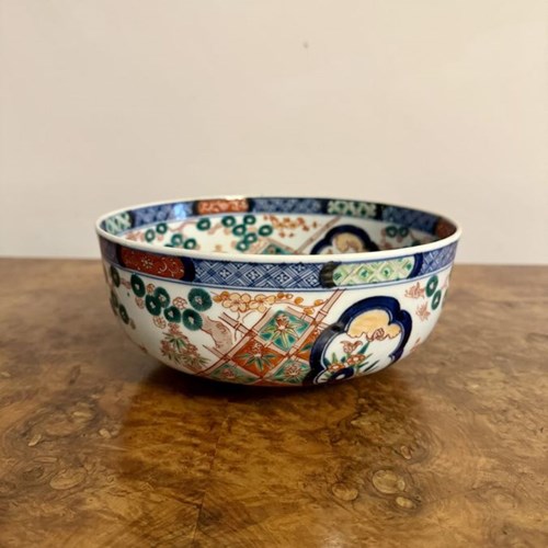 Fine Quality Antique Japanese Imari Bowl 