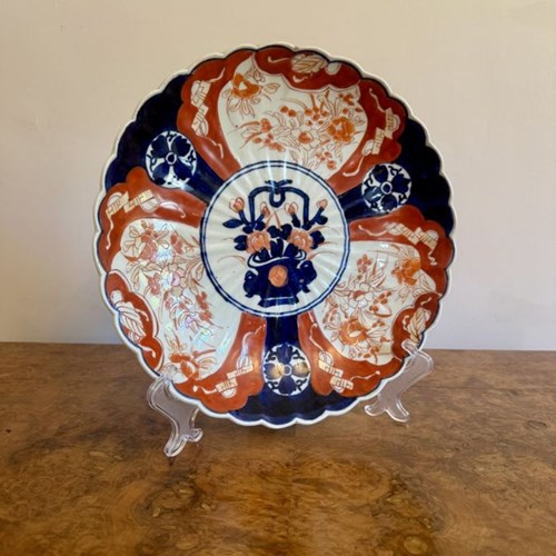Quality Antique Japanese Imari Plate 
