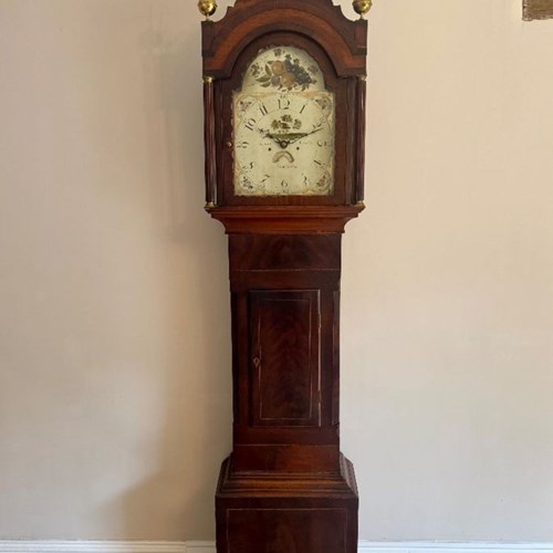 Quality Antique 18Th Century Mahogany Longcase Clock 