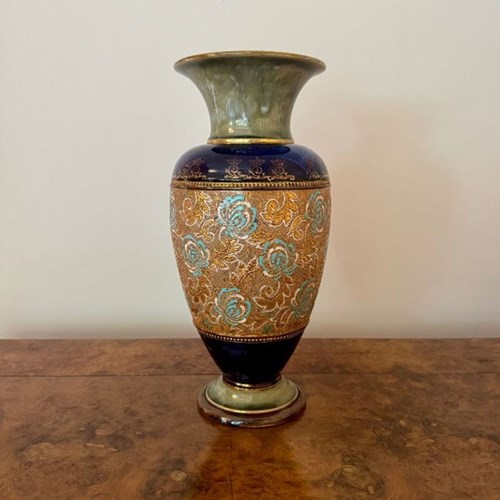 Stunning Quality Large Antique Royal Doulton Vase 